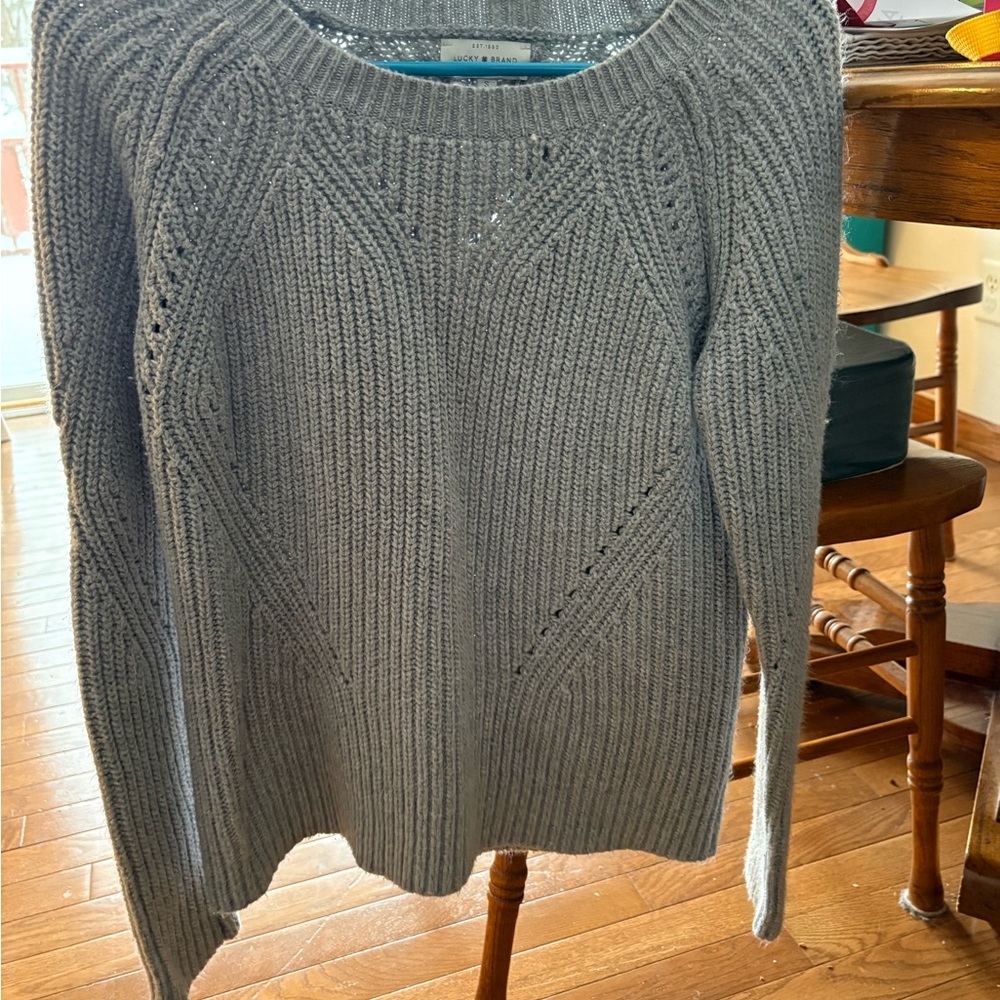 Lucky Brand Gray Women's Sweater